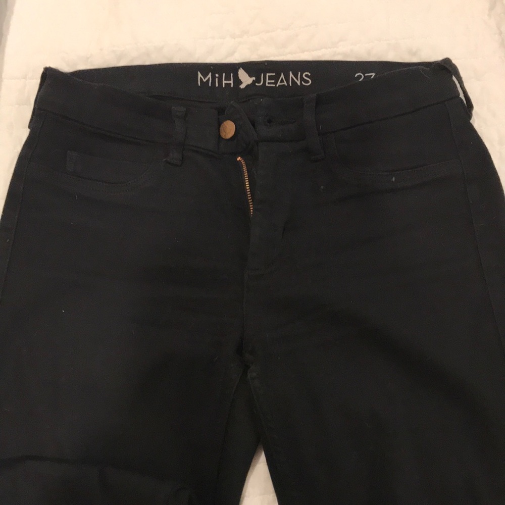 MiH Black bell bottom jeans